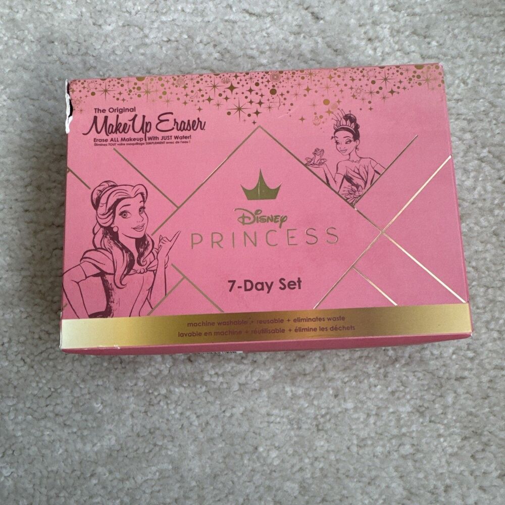 Lot Of 13 Erasers Makeup Eraser Ultimate Disney Princess 7-Day Set Plus 6 More